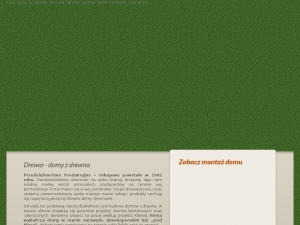 Piękne domy drewniane całoroczne DREWAR