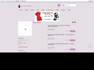 Internetowy butik odzieżowy dla kobiet